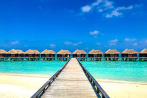 An island getaway to the Maldives